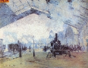 Bahnhof Saint Lazare in Paris nach Monet